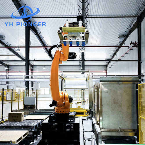 Latest company news about Zwiększenie wydajności za pomocą zautomatyzowanego systemu paletowania od Guangzhou YH PIONEER INTELLIGENT CO., LTD