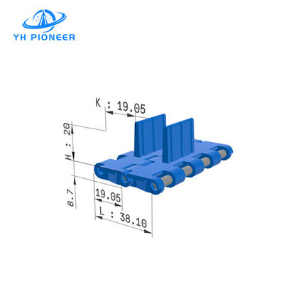 Dobra cena. Łatwo czyszczone pasy modułowe z lotami do transportu sanitarnego w przemyśle spożywczym i farmaceutycznym w Internecie