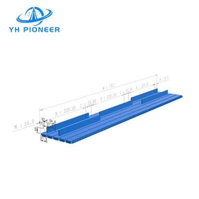 Dobra cena. Zmiennik przenośnikowy z płaską górą z bocznymi przelotami do dostosowywalnej obróbki materiału w Internecie