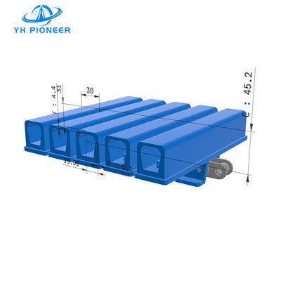 Dobra cena. Płytka łańcucha przenośnika ze stali węglowej z zaciskami EPDM do podnoszenia butli i obracania w Internecie