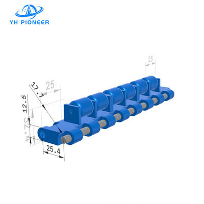 Dobra cena. Elastyczny modularny pas POM z rolką dla płynnego i niezawodnego transportu materiału w Internecie