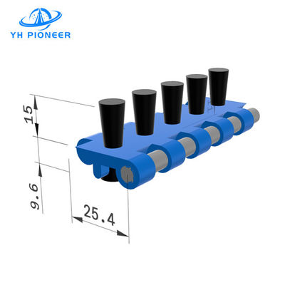 Dobra cena. 85 mm szerokości przenośnik modularny z szczotką do obsługi i czyszczenia materiału w Internecie