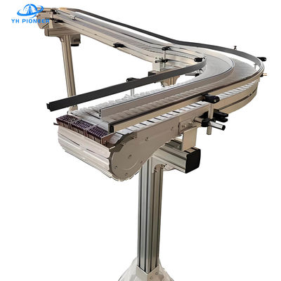 Dobra cena. Dostosowalny przenośnik łańcucha butelki z materiałem łańcuchowym Q235 / SUS304 i różnymi opcjami napięcia w Internecie