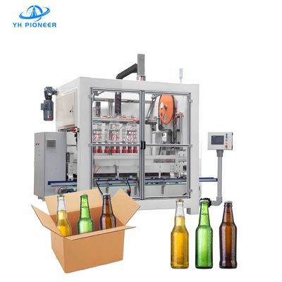 Dobra cena. Maszyna do pakowania kartonów z piwem, odpowiednia do różnych butelek, puszek i kubków, dla zróżnicowanych potrzeb pakowania w Internecie