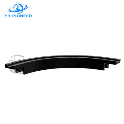 Dobra cena. Wytrzymałe Sideflex Magnetic Curved Track Rail z UHMW-PE dla wysokiej stabilności obsługi materiałów w Internecie