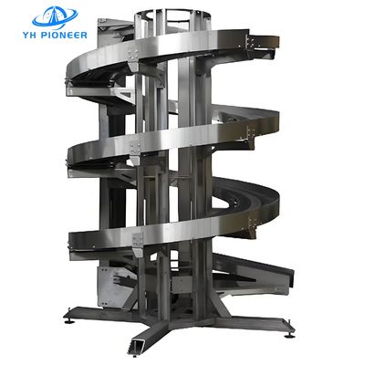 Spirałowy przenośnik podnoszący o niskiej hałasie ze stali węglowej o pojemności ładunkowej 200-2000 kg