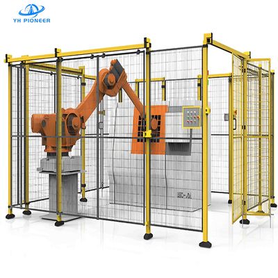 Elastyczny płot warsztatowy z dostosowalnymi opcjami wysokości i szerokości dla zwiększonego wykorzystania przestrzeni i bezpieczeństwa