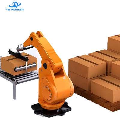 Dobra cena. Wysokiej precyzji Robot Palletizer System z 3150mm Arm Span i ± 0.4mm powtarzające się dokładność pozycjonowania dla efektywnego paletowania w Internecie