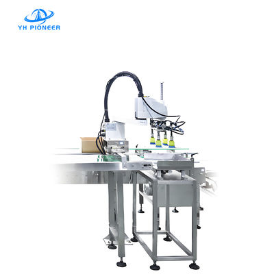 Wysokiej precyzji Scara Robot Karton Packer z 60-240 sztuk / min Chwyt szybkości dla efektywnego pakowania